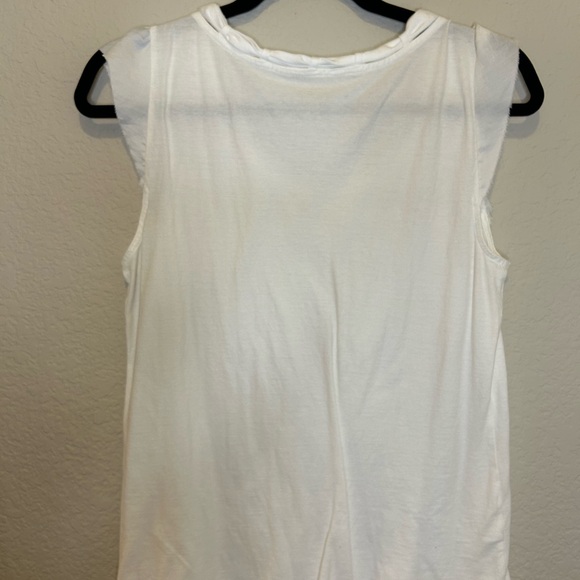 White LOFT tank top - Picture 2 of 3